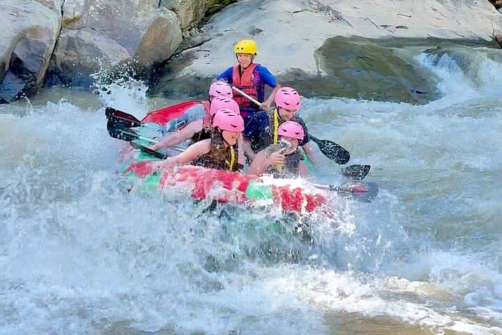 Sticky Waterfall Double Rafting: 8-Hour Mae Taeng Whitewater & Bamboo-Raft Scenic Cafe photo 6
