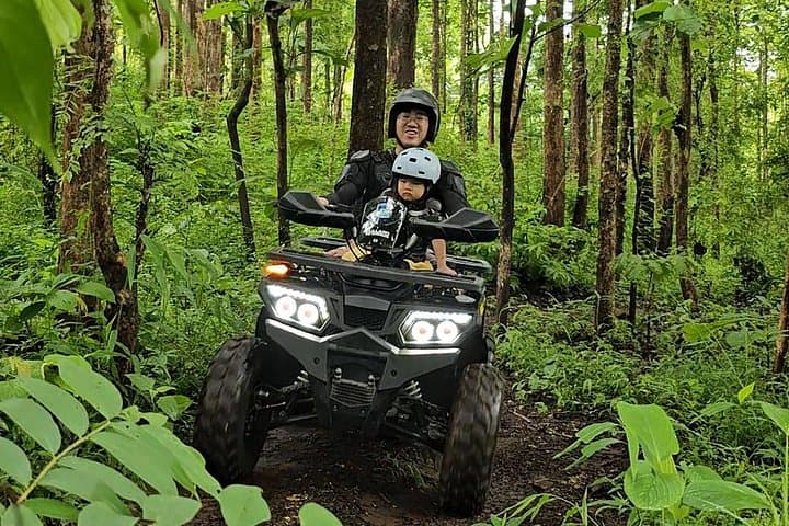 Chiang Mai Sticky Waterfall ATV and Zipline: 8-Hour Jungle, Canopy, and Limestone Climb photo 4