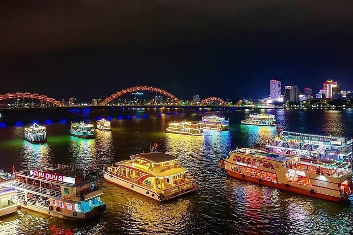Da Nang After Dark: Dragon Bridge, Helio Night Market & Han River Cruise photo 6