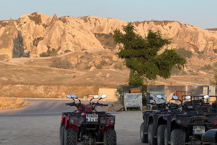 Sunset ATV Adventure Through Cappadocia’s Fairy Chimneys