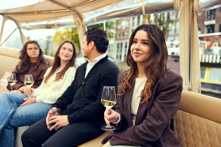 Amsterdam Canal Booze Cruise: Unlimited Drinks on an Electric Boat photo 1