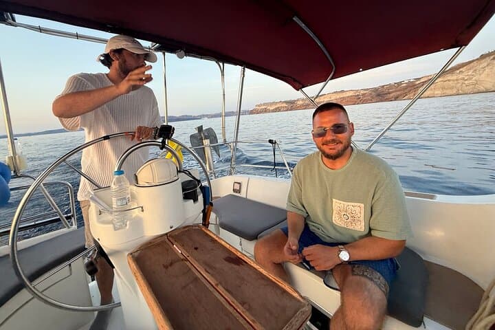 Private Santorini Sailing Day: Caldera Cruise, Snorkeling & Greek Feast photo 4