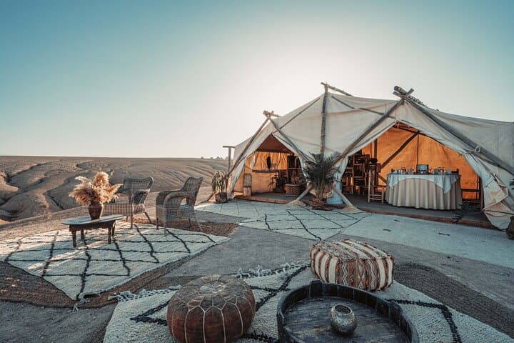 Private Agafay Desert Luxury Lunch with 4x4 Transfer from Marrakech photo 4