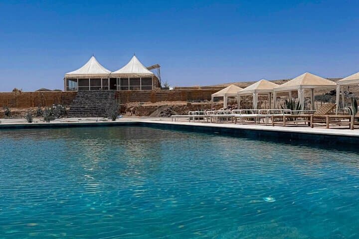 Agafay Desert Camel Ride & Lunch from Marrakech — 1-Hour Camel Trek with Pool Access photo 4