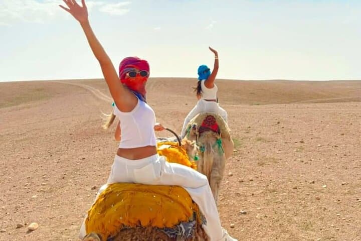 Agafay Desert Camel Ride & Lunch from Marrakech — 1-Hour Camel Trek with Pool Access photo 5
