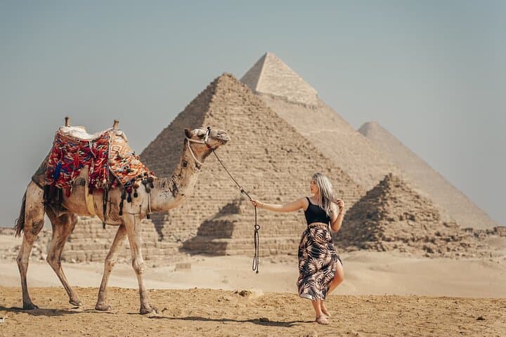 Half-Day Private Giza Pyramids & Sphinx Tour with Nile Felucca Ride