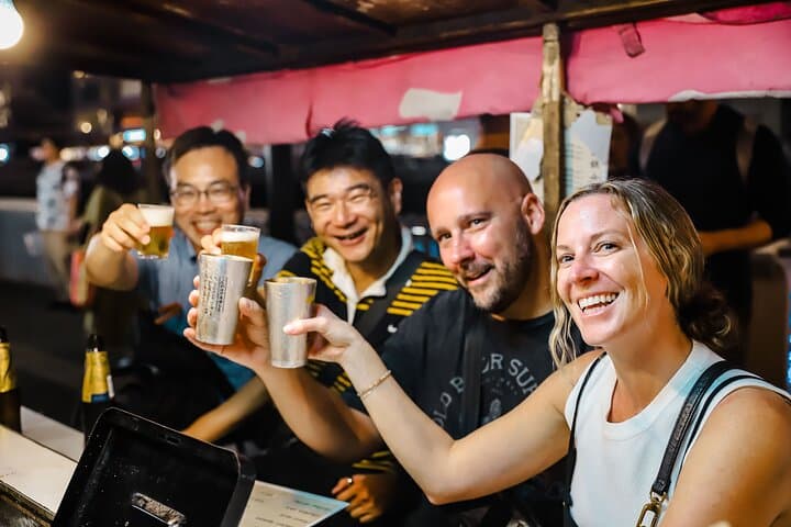 Fukuoka Night Tour: Nakasu Yatai Food Stalls & Nakagawa River Cruise photo 2