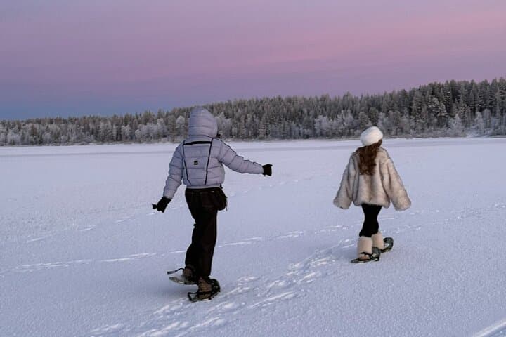 Authentic Arctic Reindeer Farm Visit and Snowshoeing near Levi photo 2