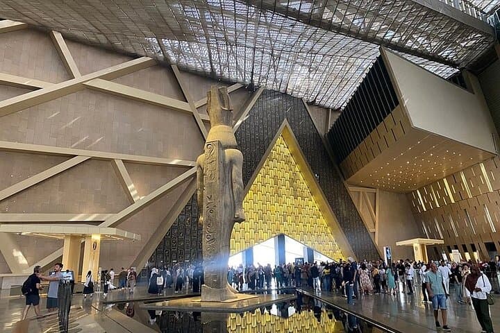 24-Hour Cairo & Giza from Sharm: Grand Egyptian Museum, Pyramids of Giza & Nile Cruise photo 2