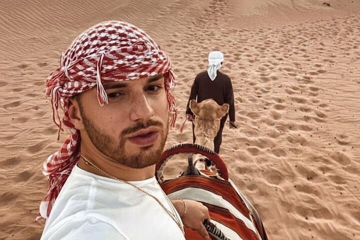 VIP Red Dune Desert Safari in Lahbab: Dune Bashing, Camel Rides & BBQ Night photo 4