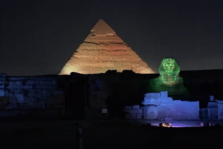Nighttime Enchanting Ritual at the Pyramids — Dinner & Sound-and-Light Experience in Giza photo 5