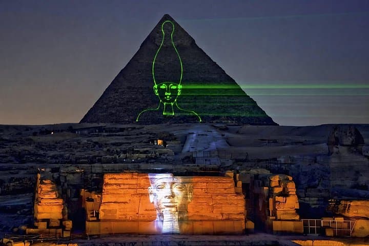 Nighttime Enchanting Ritual at the Pyramids — Dinner & Sound-and-Light Experience in Giza photo 6