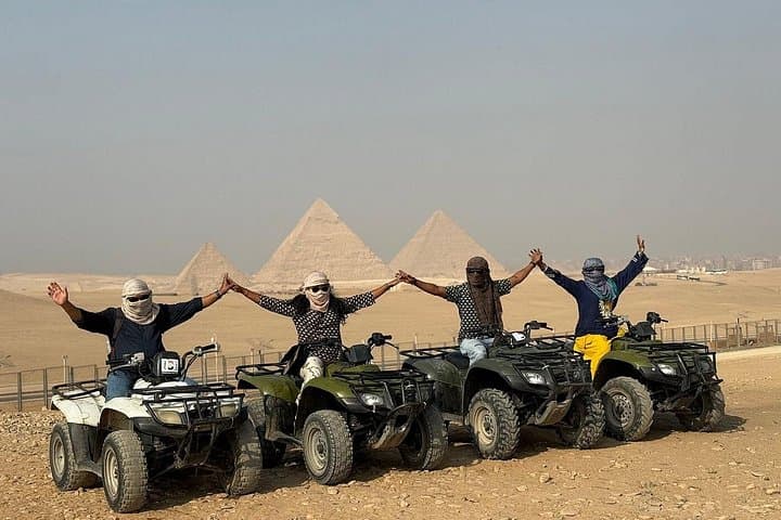 Giza Pyramids Quad Bike Ride: ATV Desert Tour Near Cairo photo 1