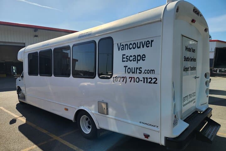 YVR to Whistler Private Shuttle — 24-Passenger Sea-to-Sky Transfer
