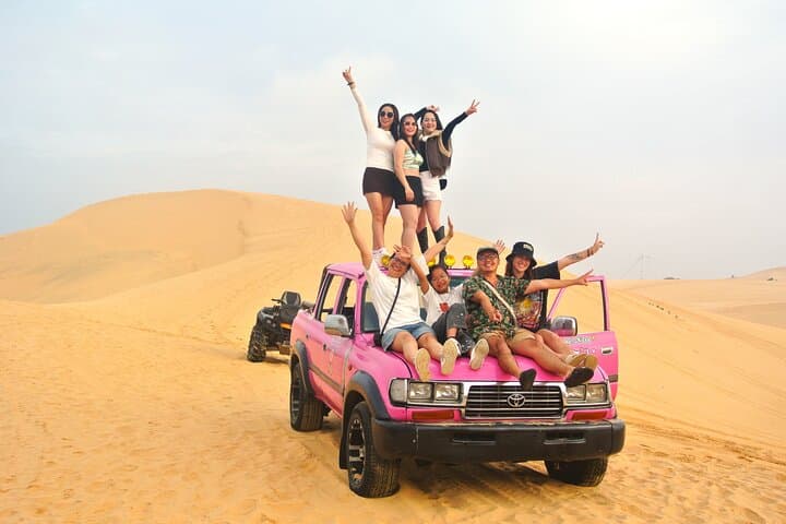 Mui Ne Jeep Adventure: Sunrise & Sunset Sand Dunes, Fairy Stream & Fishing Village