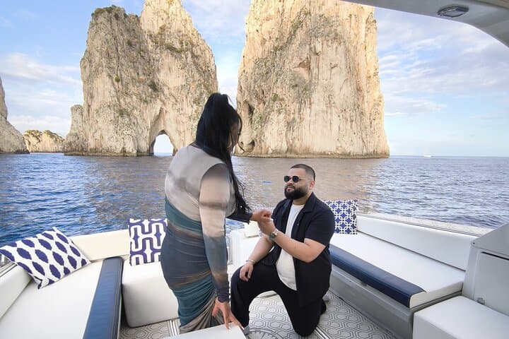 Romantic Proposal at Capri's Faraglioni with Professional Photoshoot photo 2