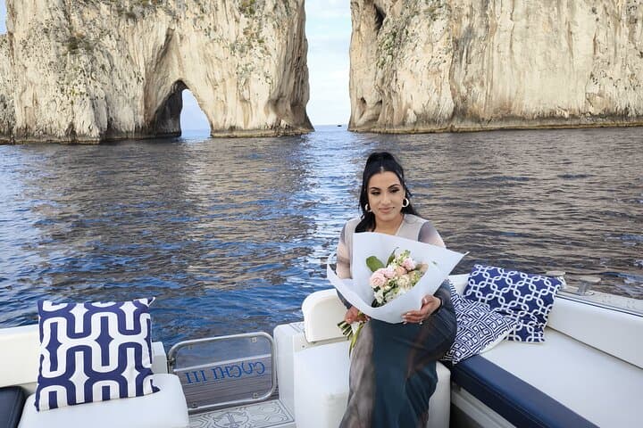 Romantic Proposal at Capri's Faraglioni with Professional Photoshoot photo 6