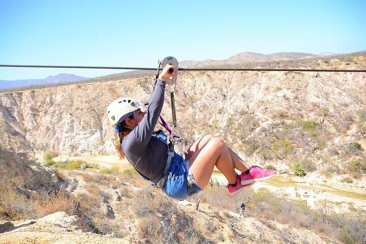 Zipline Challenge in Cabo — 7-Line Canyon Flight, Suspension Bridges & Rappelling photo 4
