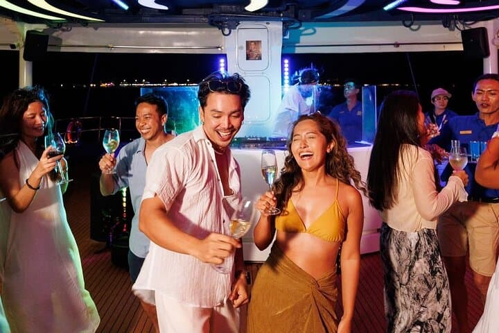 Krabi MEKA Sunset Party Cruise: Catamaran Sunset, DJ Beats & Free-Flow Drinks
