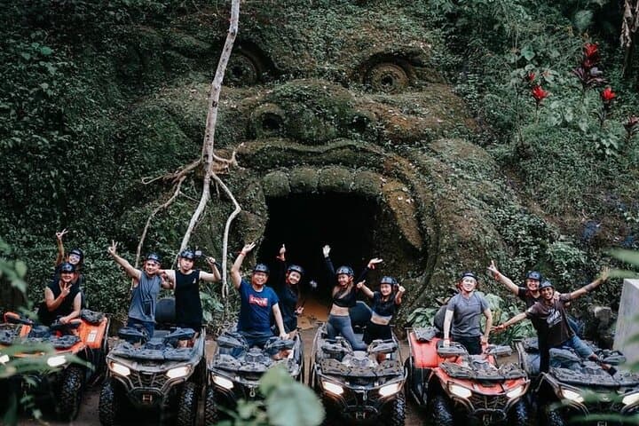 ATV Adventure to Gorilla Face Cave & Waterfall near Ubud photo 2