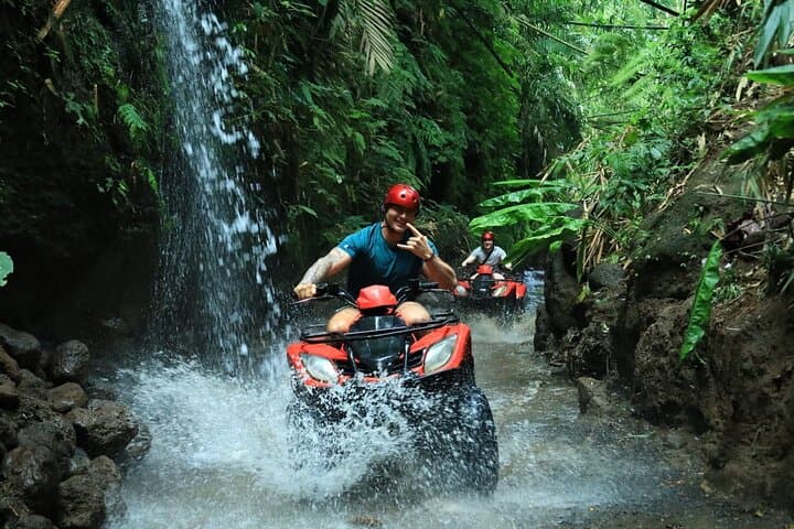ATV Adventure to Gorilla Face Cave & Waterfall near Ubud photo 6