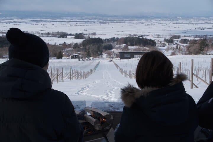 Maoi Hill Snowshoeing — Private Winter Terrace Overlooking the Ishikari Plain photo 3