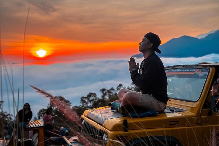 Batur Volcano Jeep Sunrise & Black Lava Fields — Sunrise Jeep Tour from Ubud photo 1