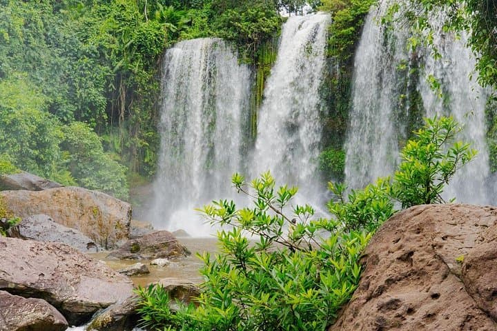 Phnom Kulen Full-Day: Waterfall, 1000 Lingas & Reclining Buddha Private Tour from Siem Reap photo 1