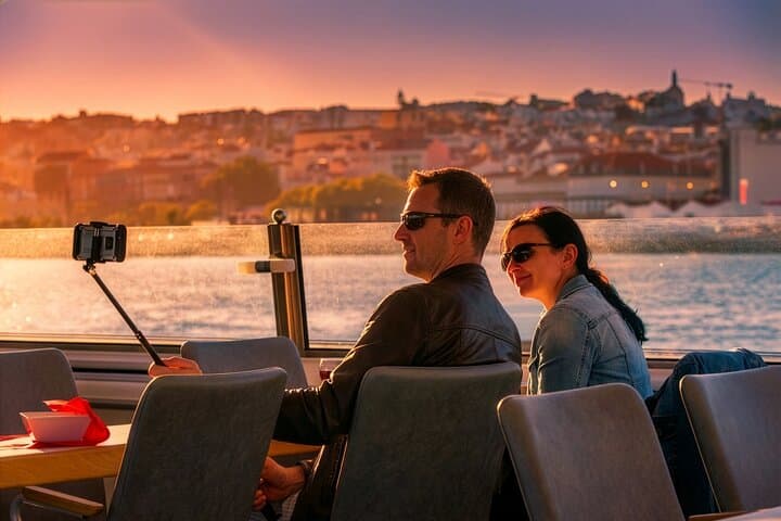 Sunset Cruise on the Tagus: Lisbon Golden Hour with Drink & Snack photo 3