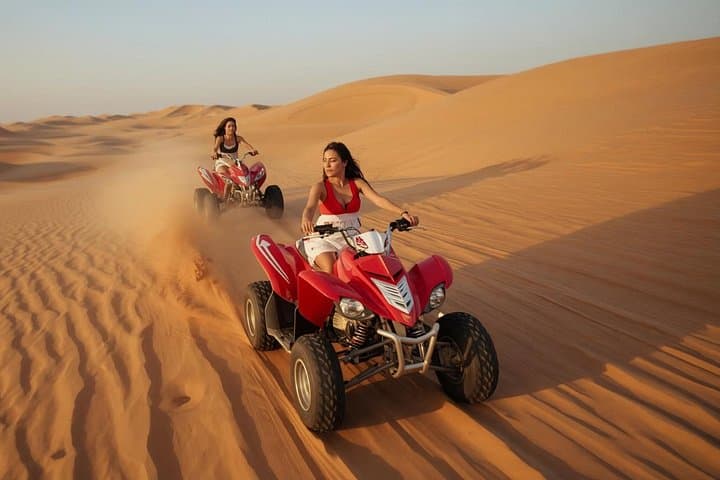 Dubai Big Red Quad Bike Tour: Private Pickup & 60-Minute Dune Ride photo 2