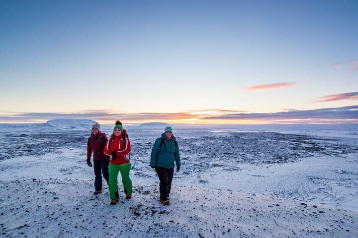 Sunrise Hverfjall Volcano Hike — Myvatn Sunrise Crater Trek, Iceland photo 5