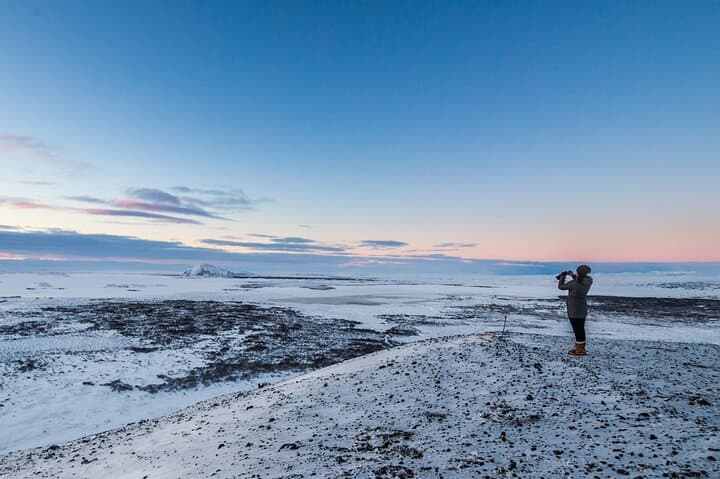 Sunrise Hverfjall Volcano Hike — Myvatn Sunrise Crater Trek, Iceland