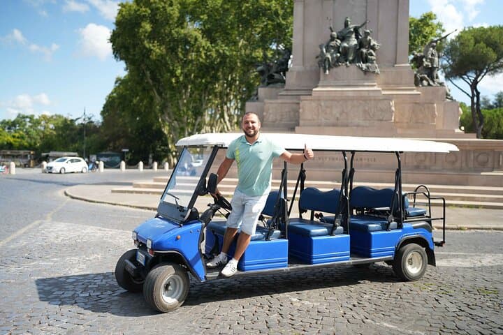 Rome by Golf Cart: 2-Hour Journey Through the Eternal City