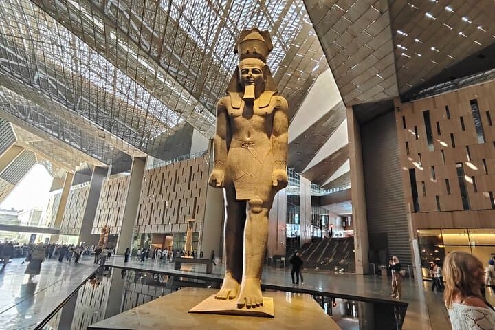 Grand Egyptian Museum and Giza Pyramids: Private Day Tour from Cairo photo 4