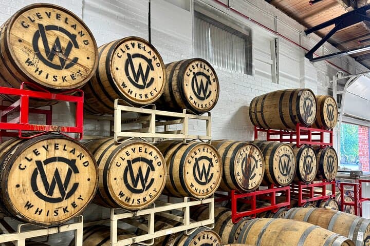 Behind the Scenes at Cleveland Whiskey: Distillery Tour & Tasting
