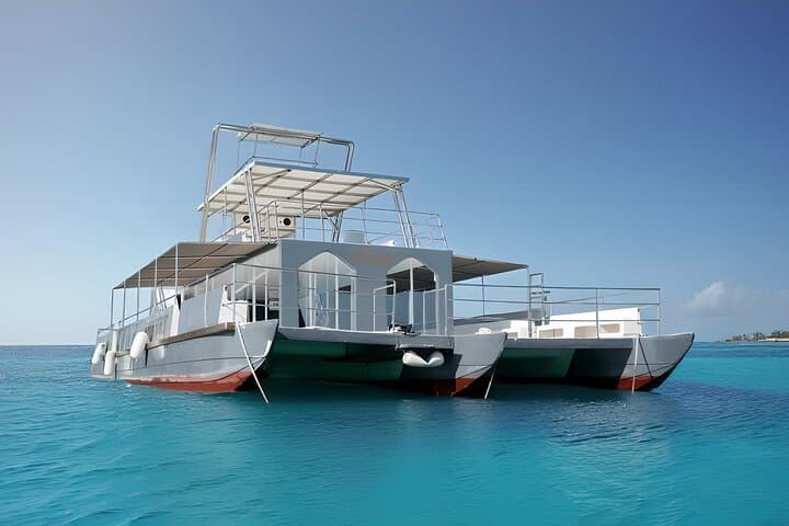 Explore Punta Cana's Coastline on a Private Mega Catamaran Tour