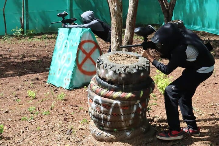 Paintball Experience Near Tamarindo: 90-Min Multi-Terrain Field Action