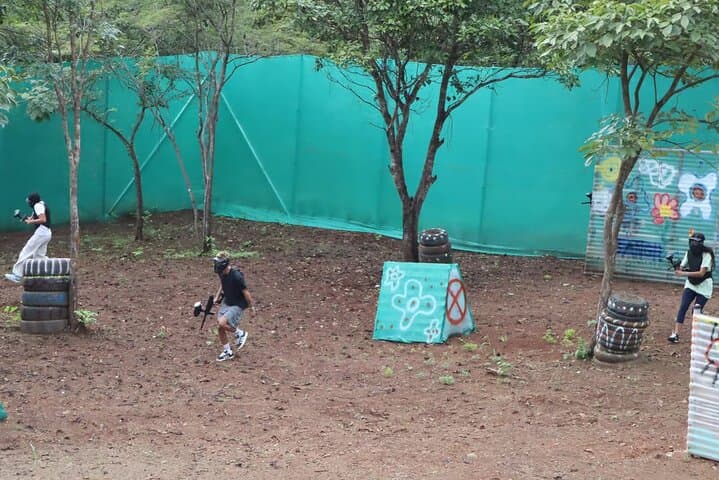 Paintball Experience Near Tamarindo: 90-Min Multi-Terrain Field Action photo 6