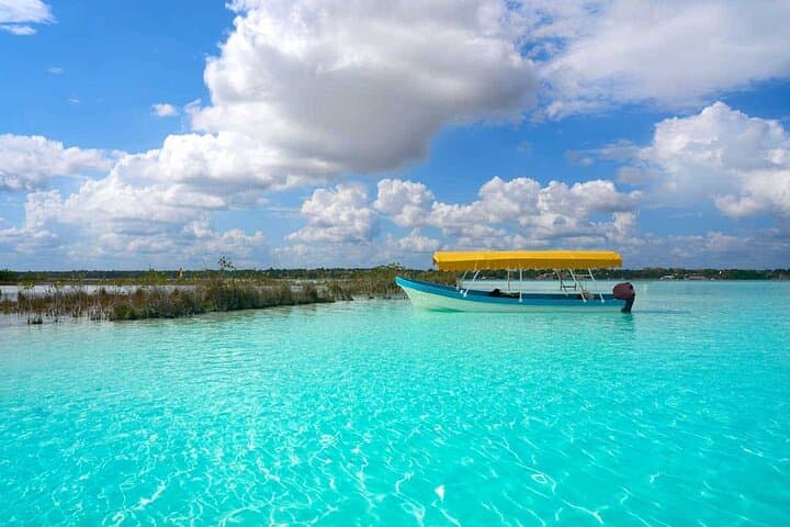 Bacalar Boat Ride from Merida: Lagoon of Seven Colors & Cenote Azul photo 2