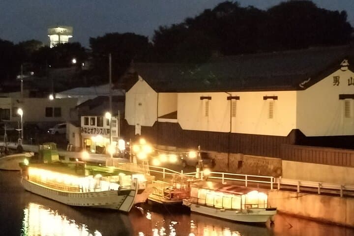 Hachinohe Yakatabune Harbor Cruise: Lantern-Lit Boat Tour & Kabushima Gull Viewing