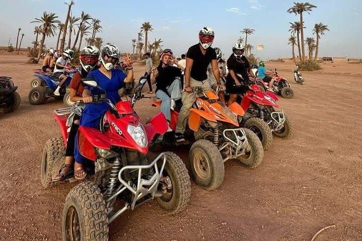 Marrakech 2-Hour Quad Bike Tour in the Palmeraie with Hotel Pickup