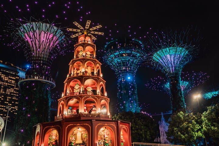 Gardens by the Bay: Complete Day Pass to Cloud Forest, Flower Dome & Supertrees