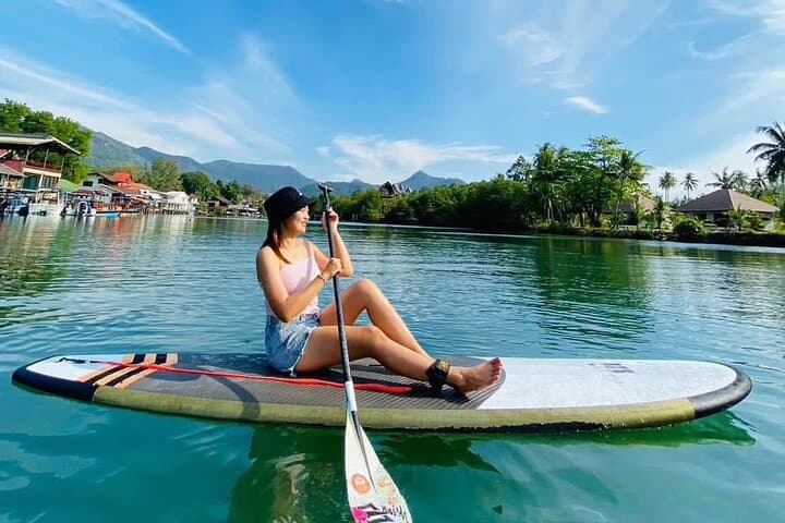 Stand-Up Paddle on Koh Chang: Klong Prao River SUP Experience with Transfer photo 2