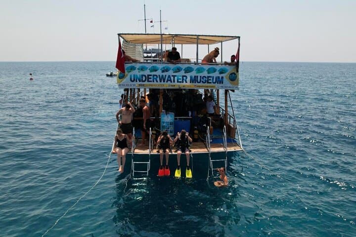 Dive the Side Underwater Museum: Guided Scuba Trip to Ancient Statues photo 4