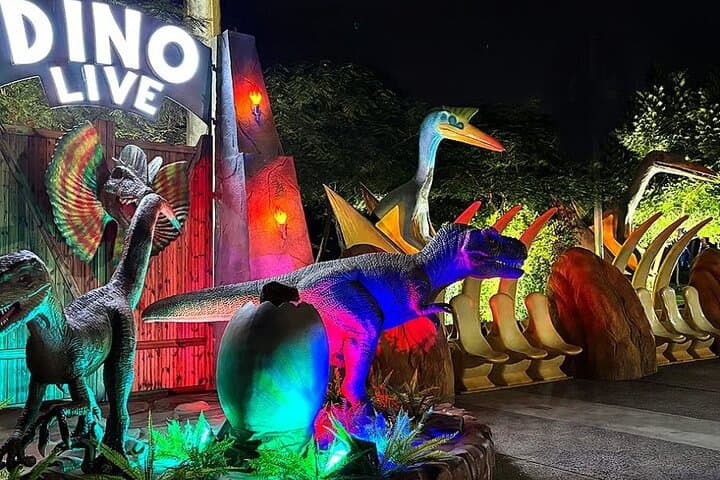 Dubai Garden Glow: Evening LED Sculptures, Dinosaur Park & Fantasy Park photo 2