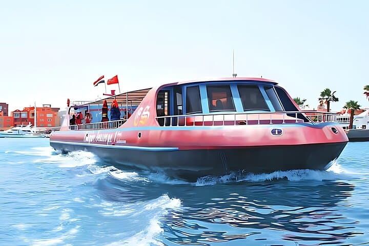 Hurghada Semi-Submarine & Snorkel Adventure with Optional Parasailing