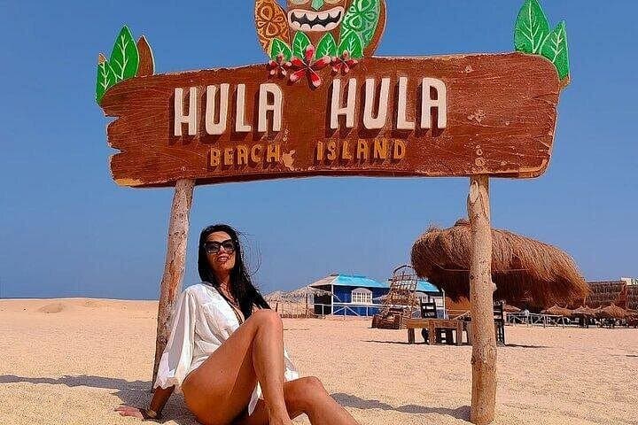Hula Hula Island Parasailing and Water Sports Day Trip from Hurghada photo 1