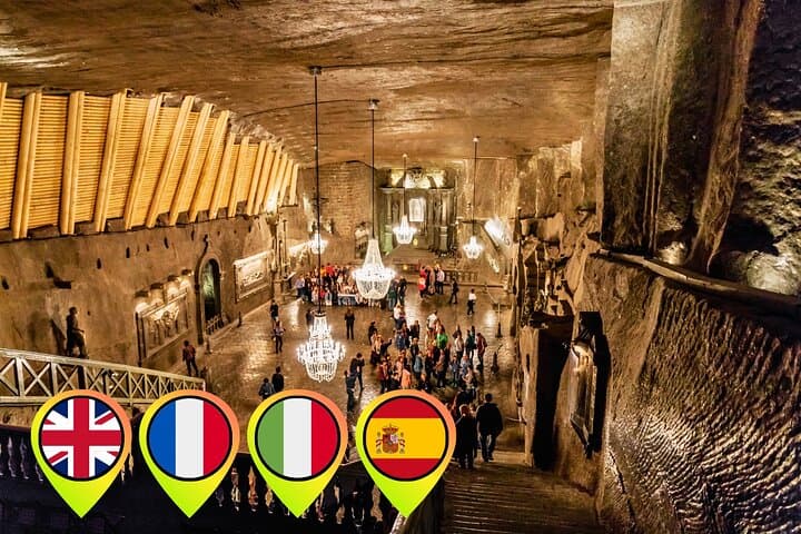 Wieliczka Salt Mine Guided Tour from Krakow — UNESCO Salt Chambers & Transfer