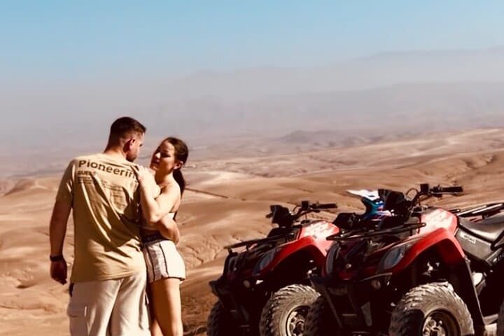 Agafay Desert Quad Ride — 1–2 Hour ATV Adventure with Traditional Tea from Marrakech photo 2