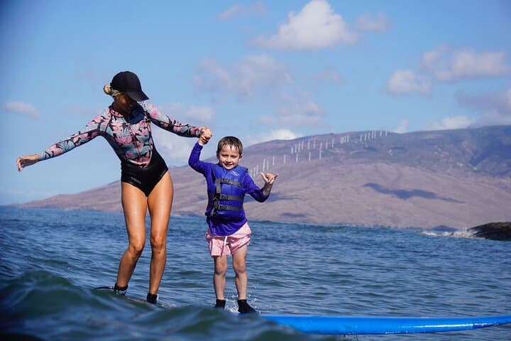 Learn to Surf in Kihei: Private 2-Hour Beginner Lesson with Guaranteed Ride photo 2